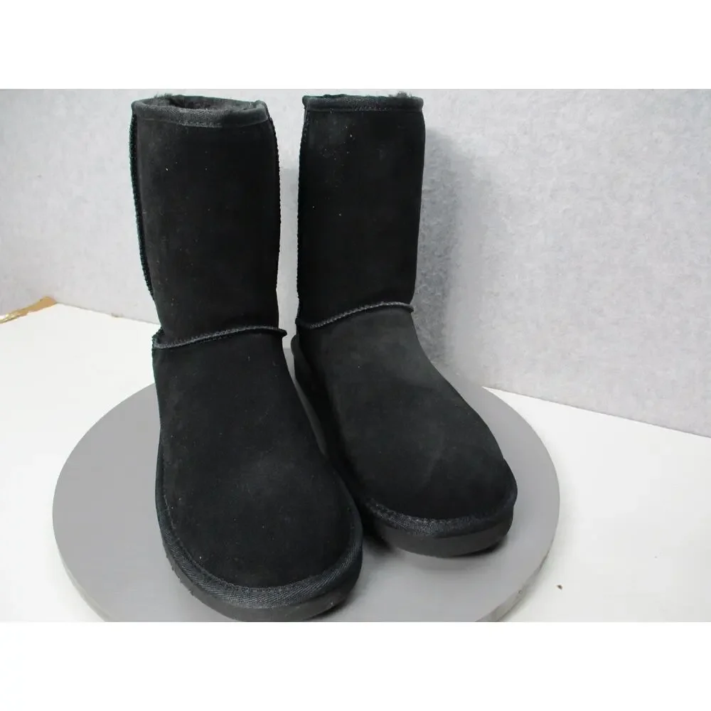 KOOLABURRA BY UGG KOOLA TALL BLACK SUEDE WOMENS SZ 10 BOOTS WINTER